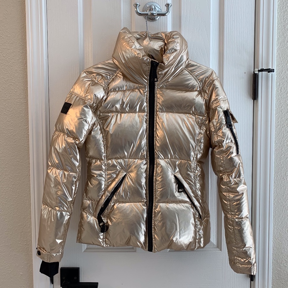 Sam. Freestyle Jacket in Gold *NEVER WORN*